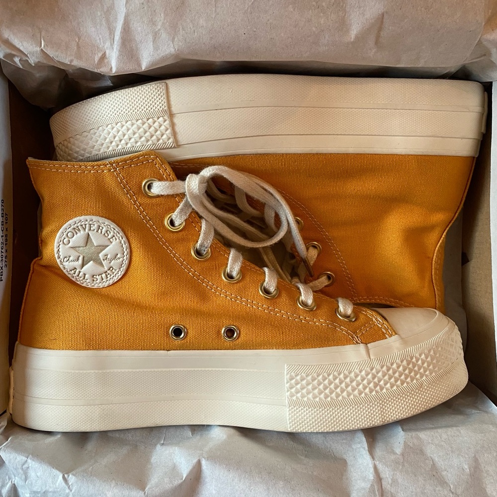 High top platform converse